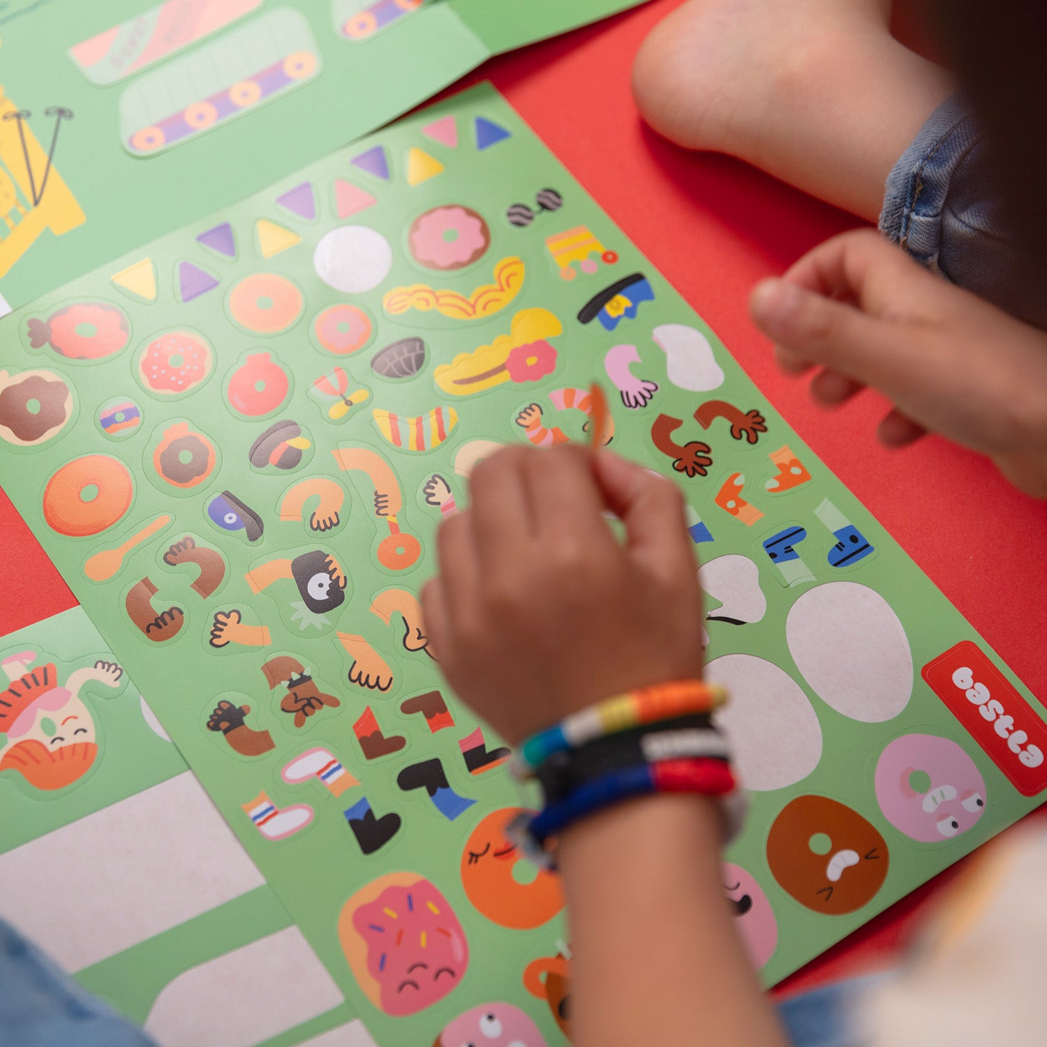 Donut Festival Sticker mit Leporello